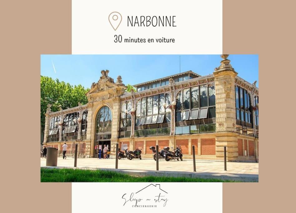 ** Superbe Appartement Sur Le Canal Du Midi ** La Redorte Exteriör bild