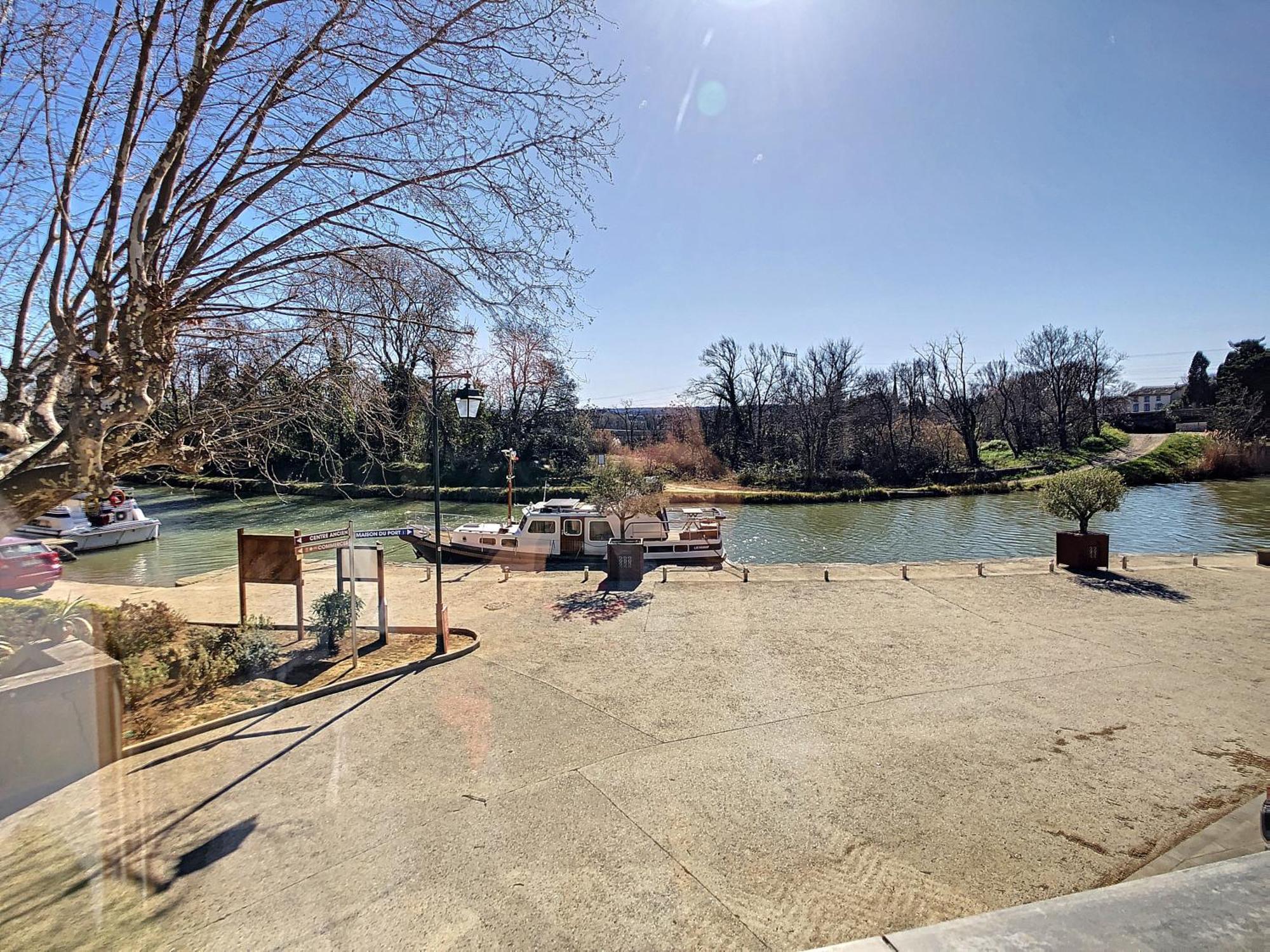 ** Superbe Appartement Sur Le Canal Du Midi ** La Redorte Exteriör bild